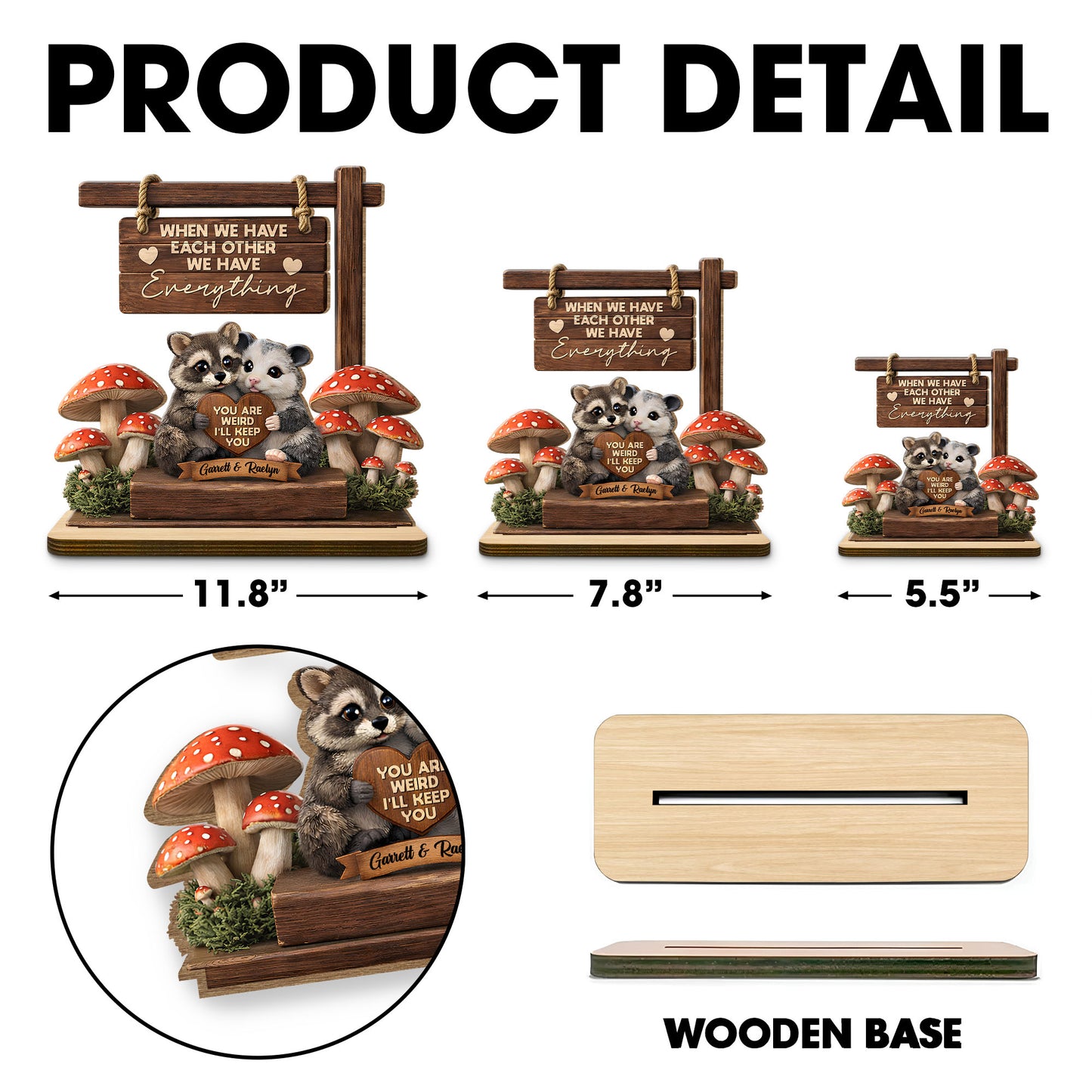 When We Have Each Other Raccoon And Opossum