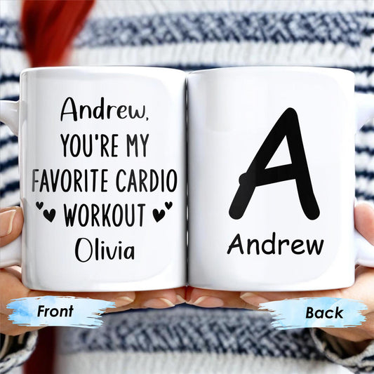 Favorite Cardio Workout Personalized Love Design