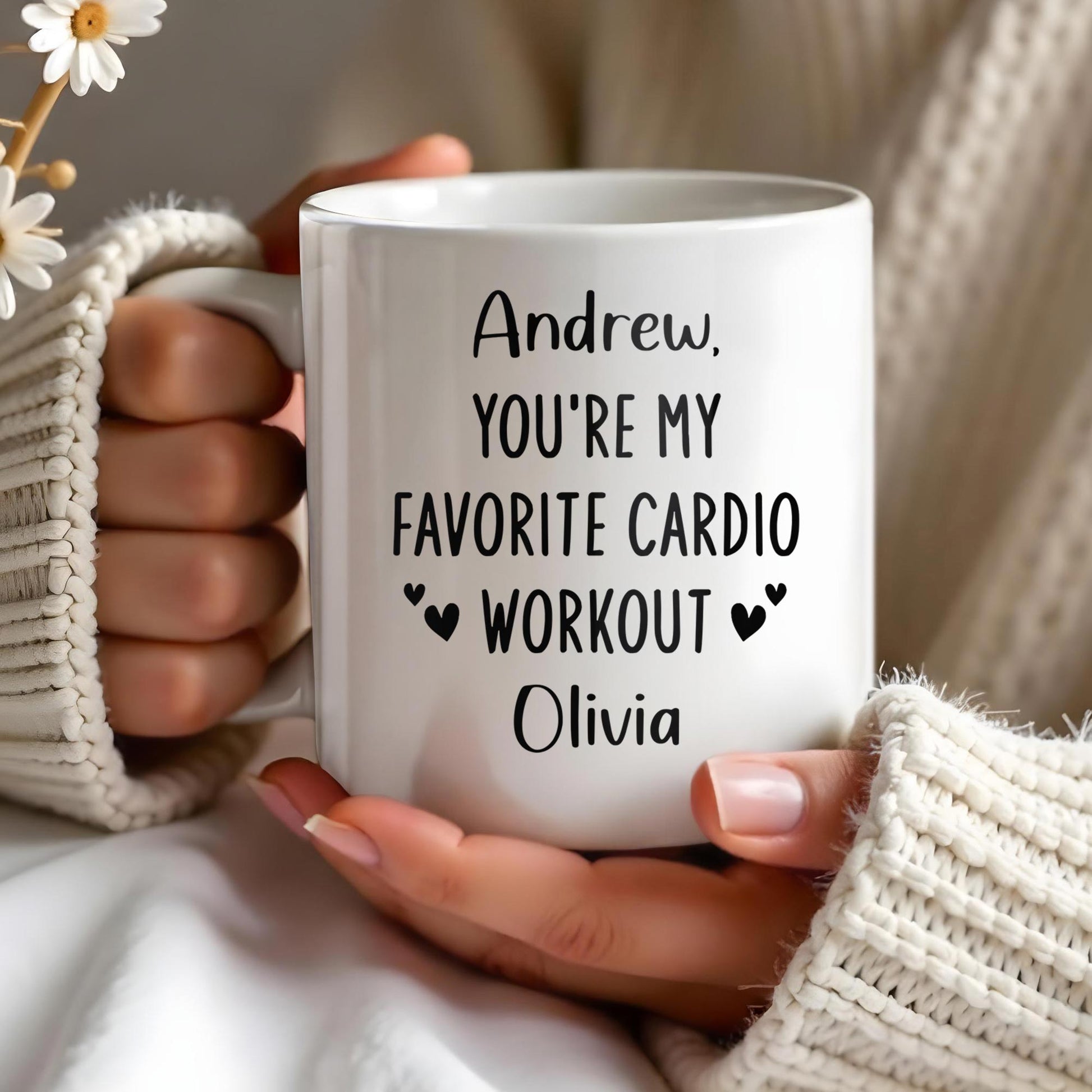 Favorite Cardio Workout Personalized Love Design