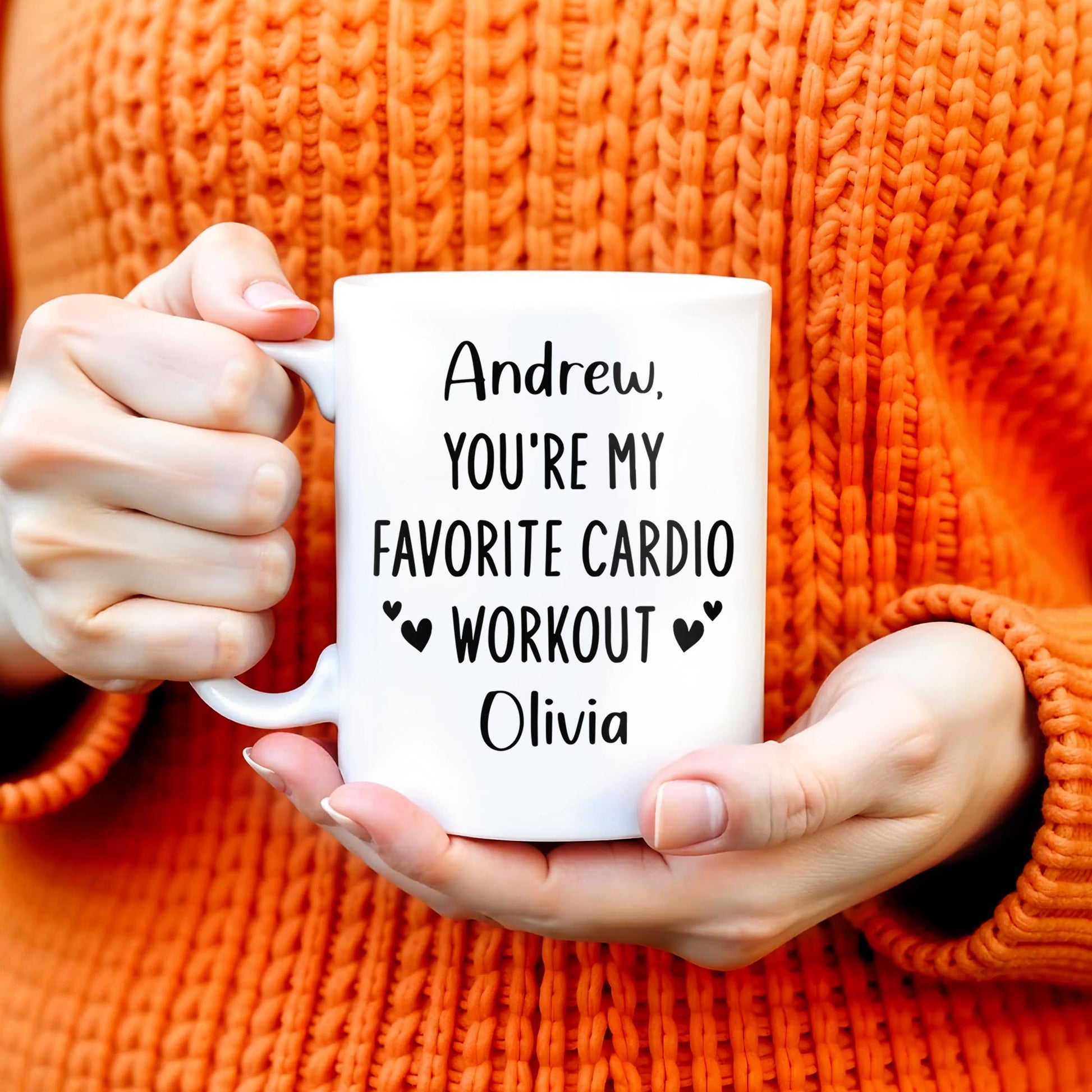 Favorite Cardio Workout Personalized Love Design