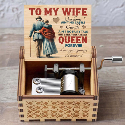 To My Wife Our Home Ain't No Castle But You Are My Queen Forever