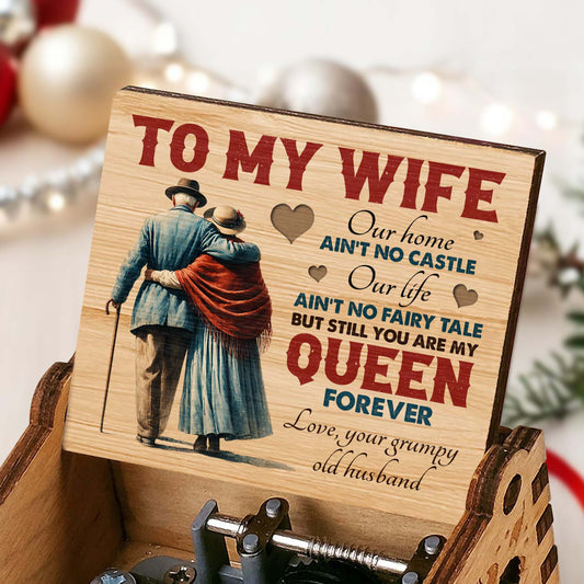 To My Wife Our Home Ain't No Castle But You Are My Queen Forever