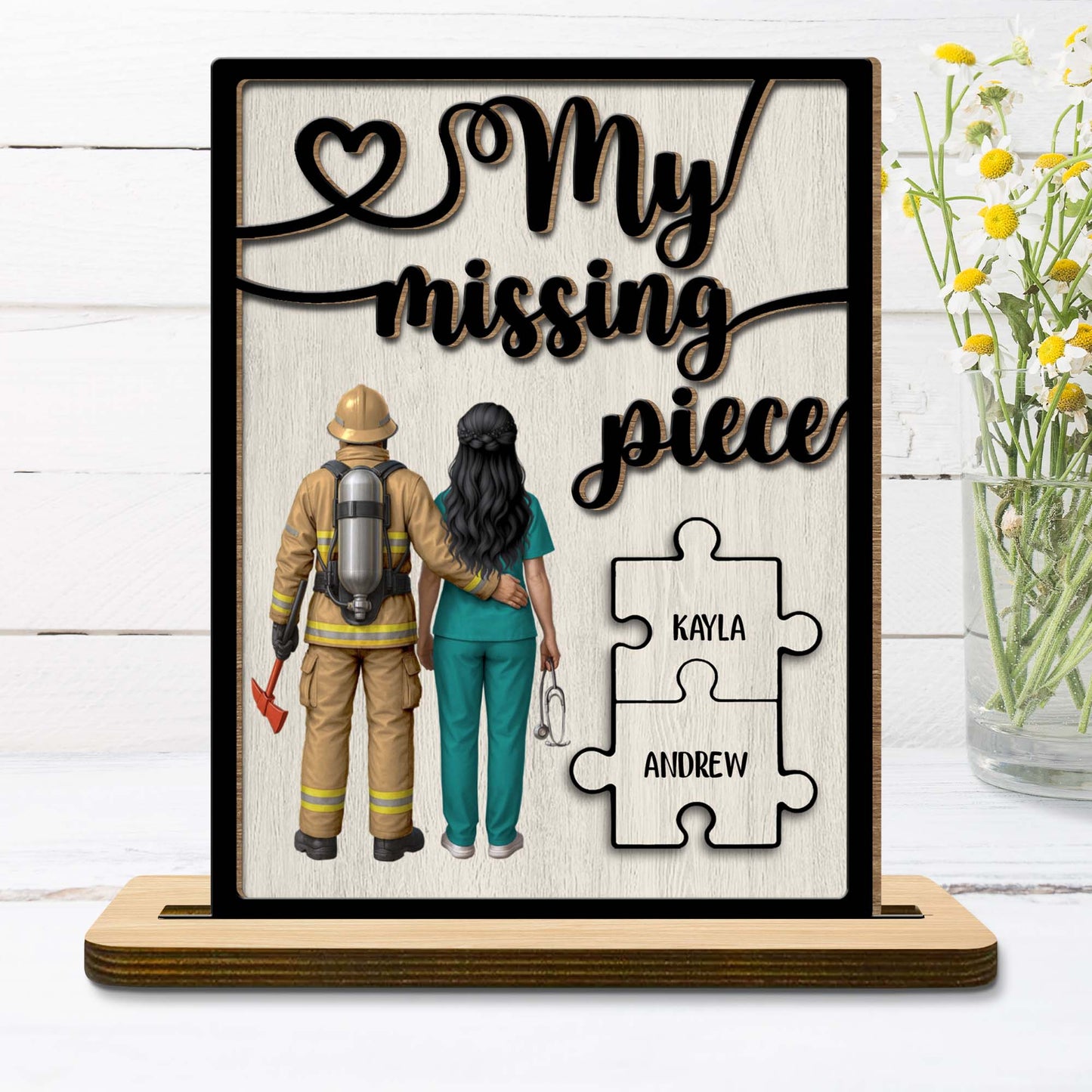 My Missing Piece, Puzzle Pieces Design