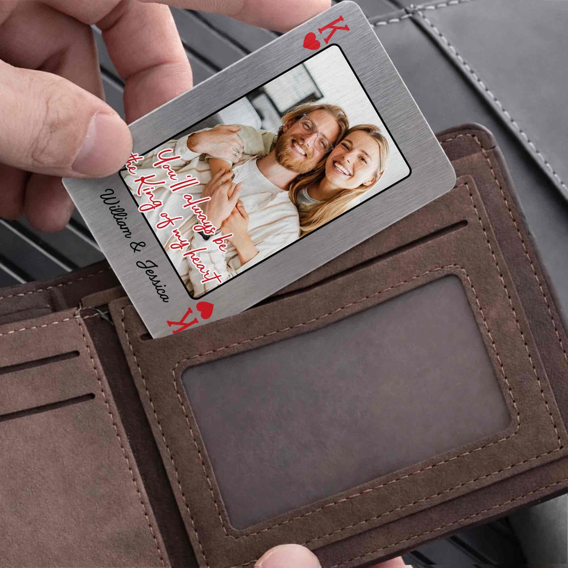 You'll Always Be The King Of My Heart, King Card