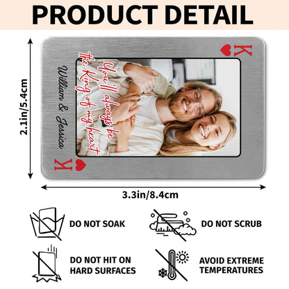 You'll Always Be The King Of My Heart, King Card