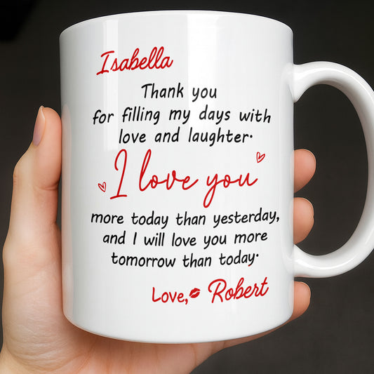 Thank You For Filling My Days With Hearts