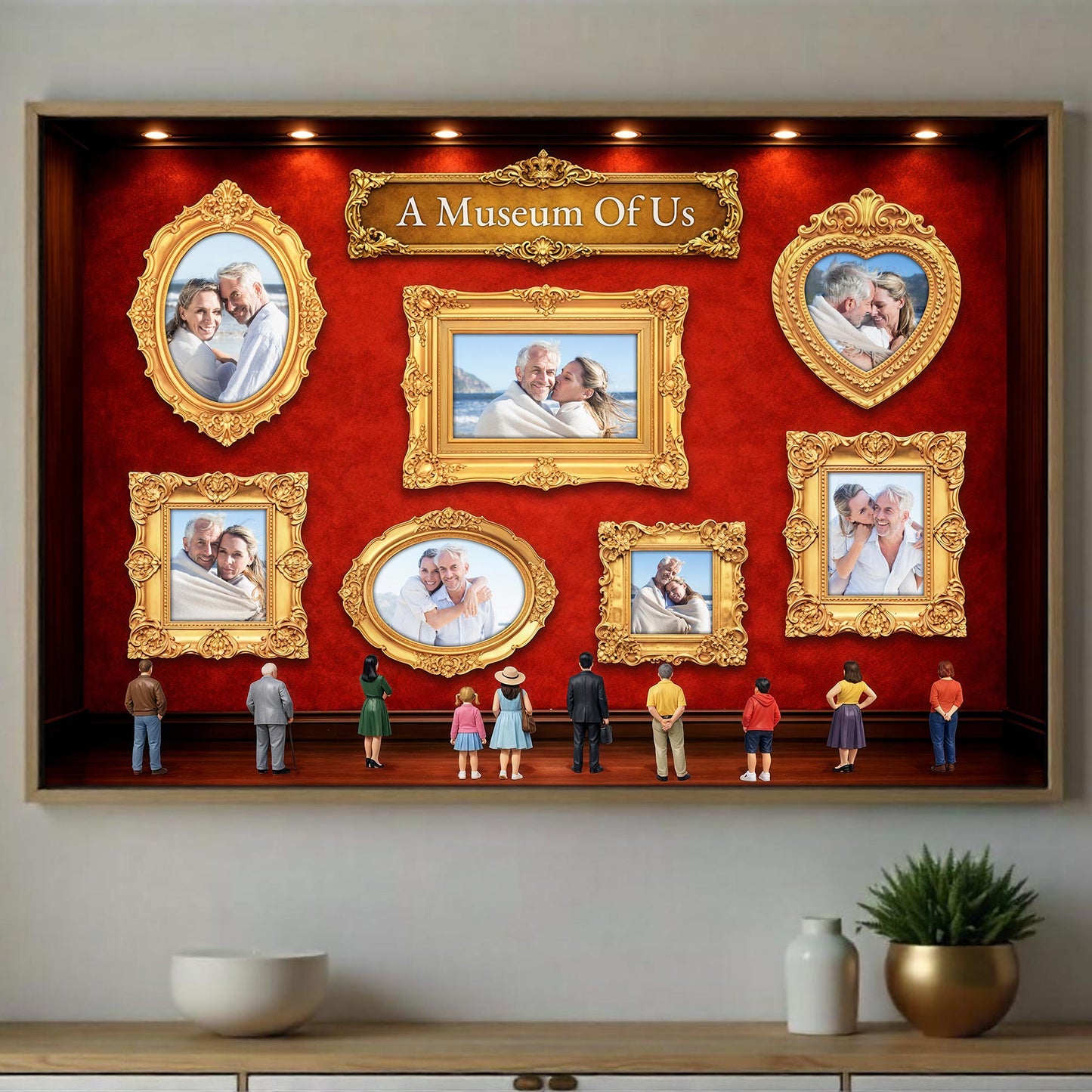 A Museum Of Us Gold Vintage Photo Frames Gallery