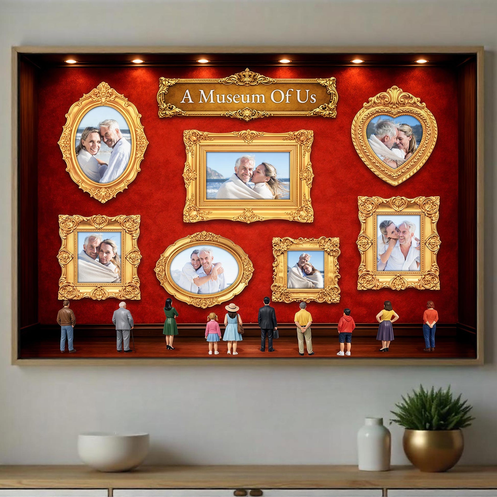 A Museum Of Us Gold Vintage Photo Frames Gallery