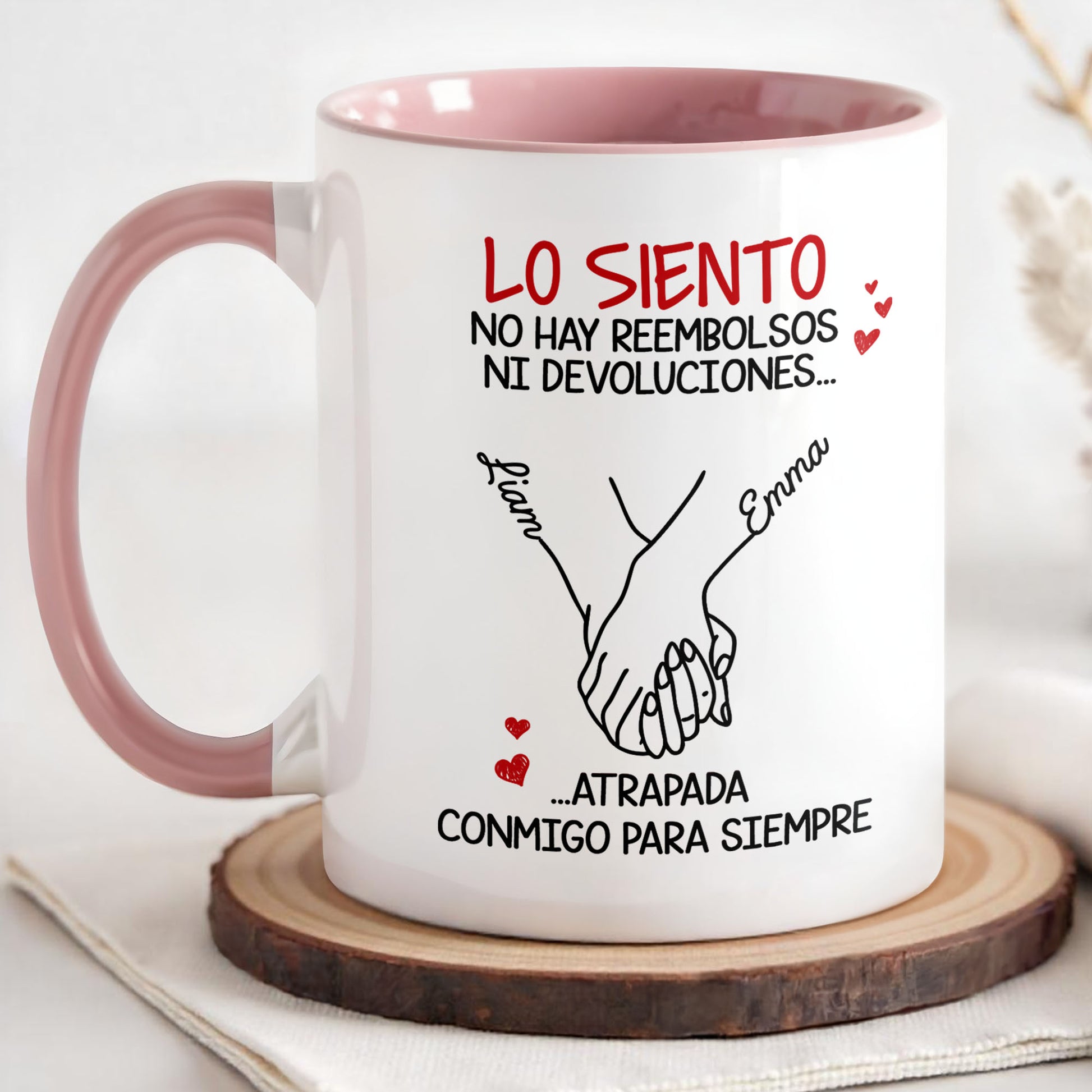 Lo Siento, No Hay Reembolsos Holding Hands