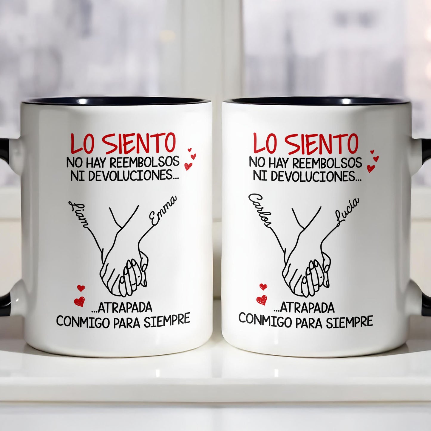 Lo Siento, No Hay Reembolsos Holding Hands