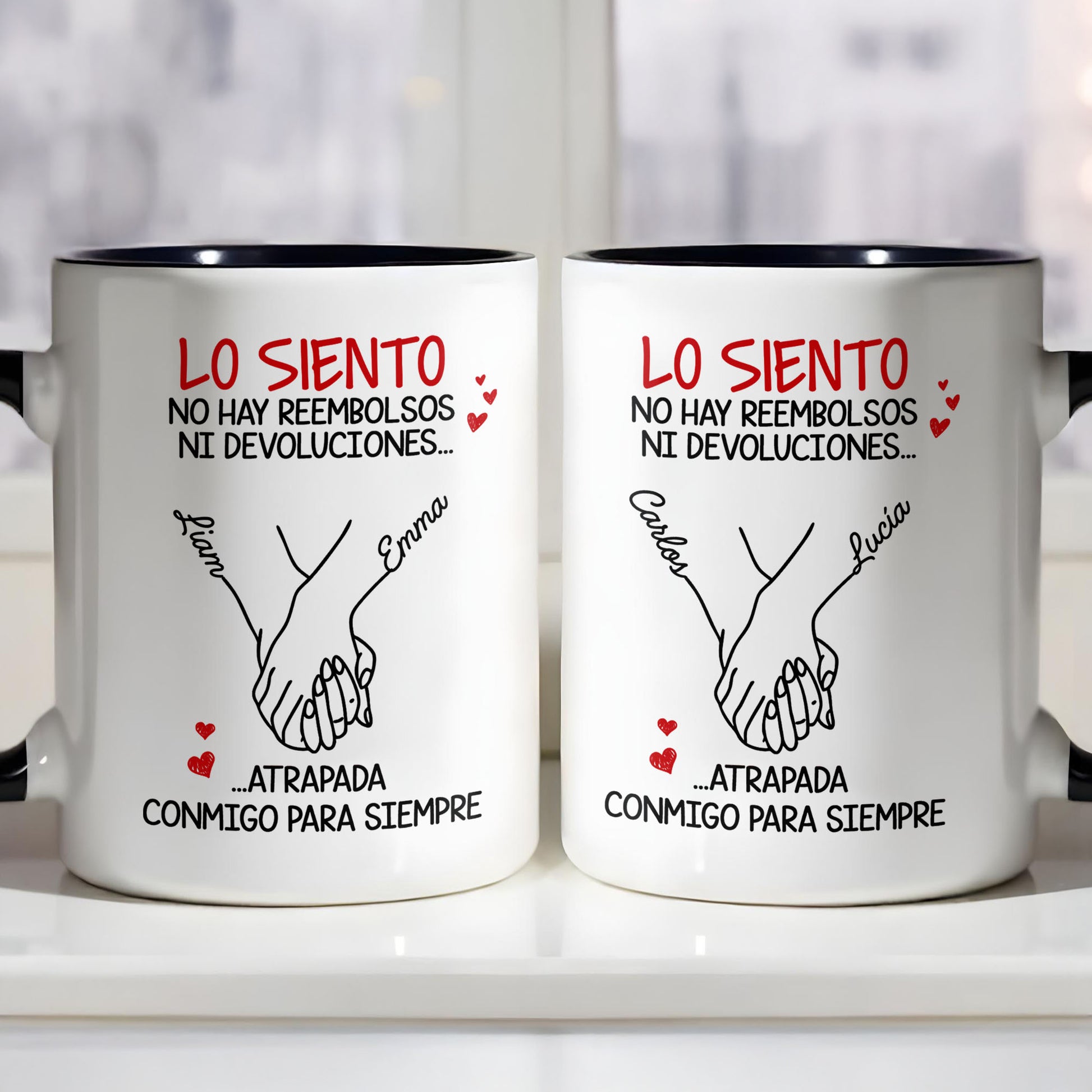 Lo Siento, No Hay Reembolsos Holding Hands