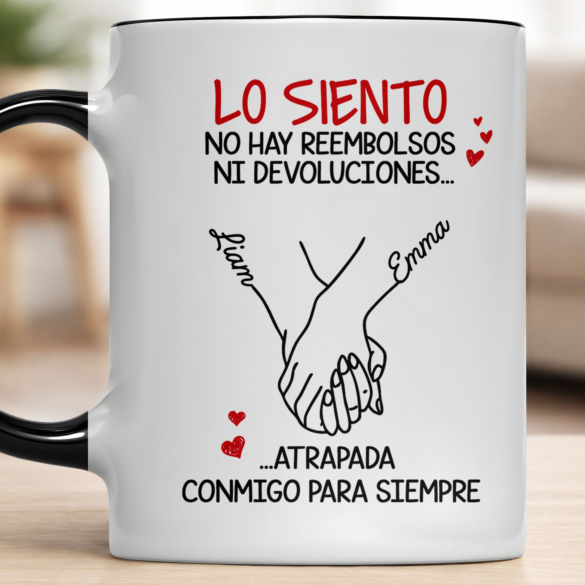 Lo Siento, No Hay Reembolsos Holding Hands