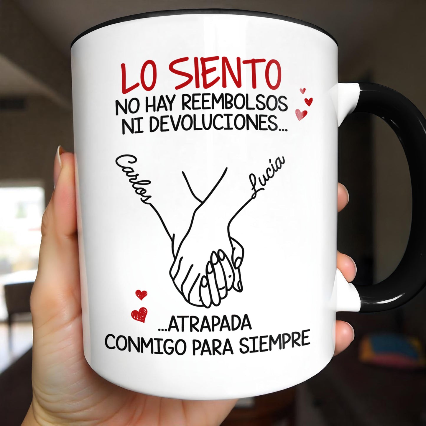 Lo Siento, No Hay Reembolsos Holding Hands