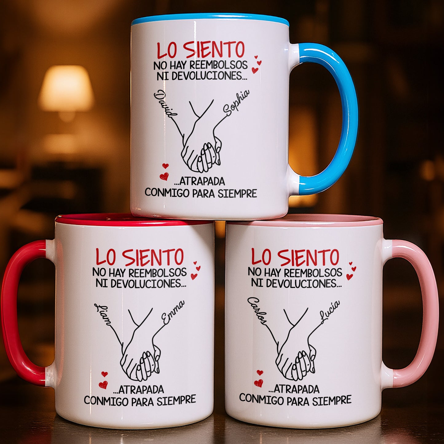 Lo Siento, No Hay Reembolsos Holding Hands