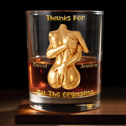 Thanks For All The Orgasms Embracing Gold Body