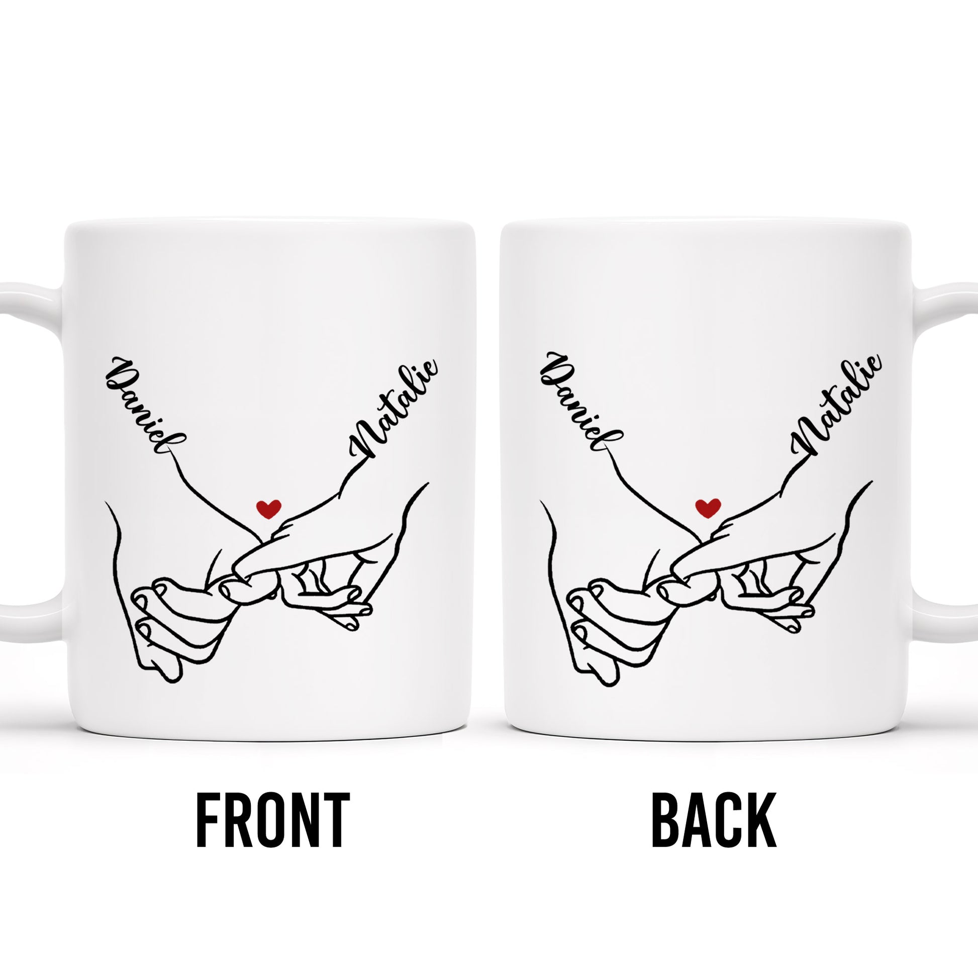 Connecting Hands Heart Symbol Love