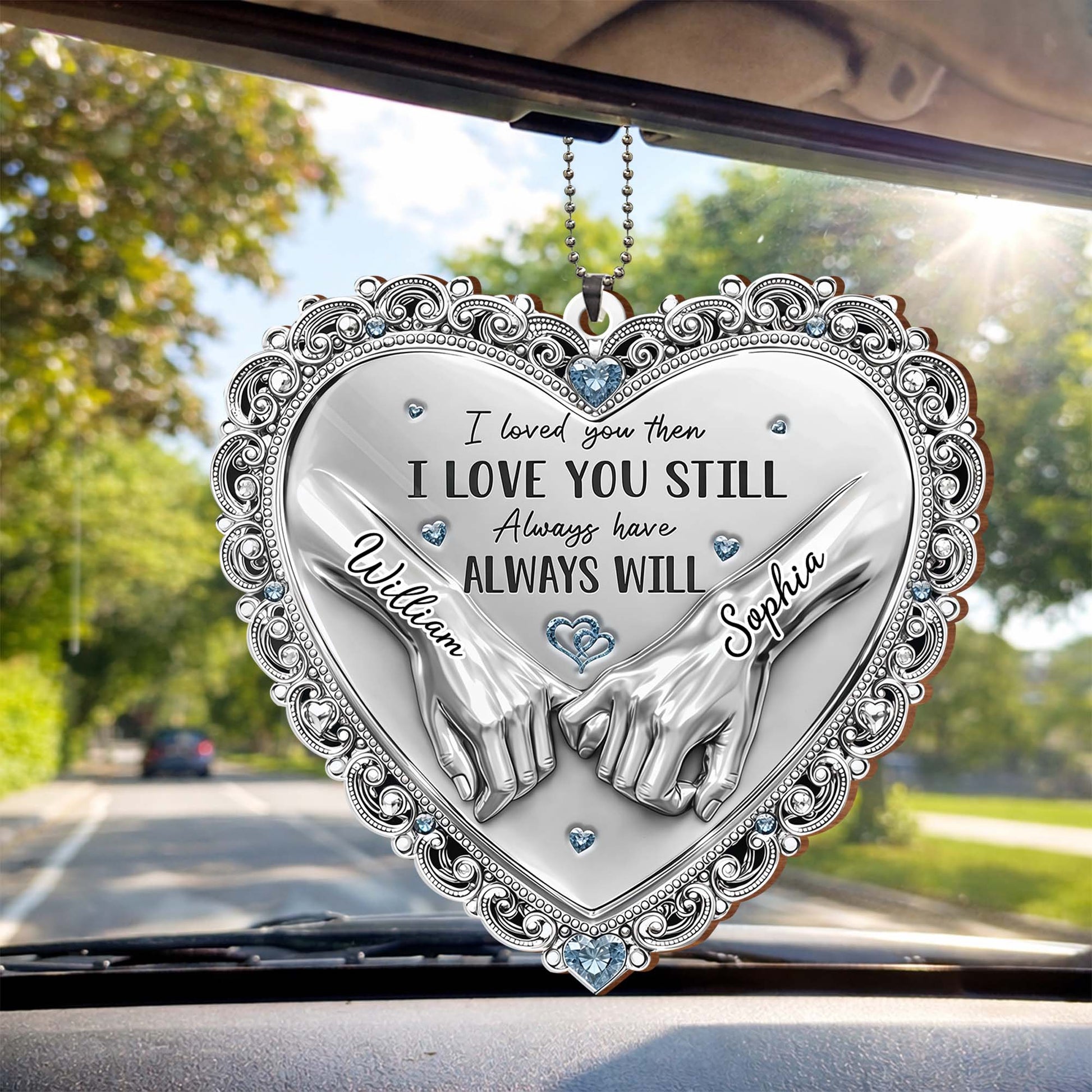 I Loved You Then Always Will Pinky Promise Heart Hands