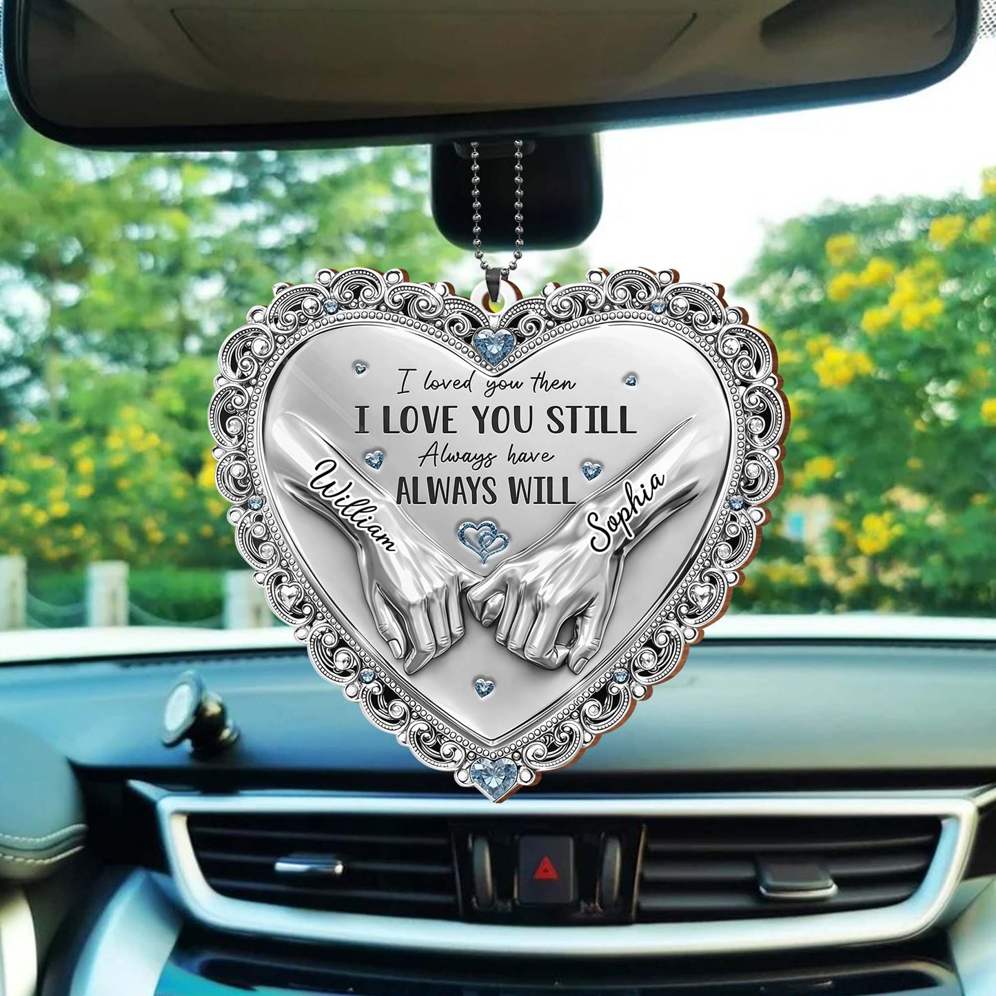 I Loved You Then Always Will Pinky Promise Heart Hands