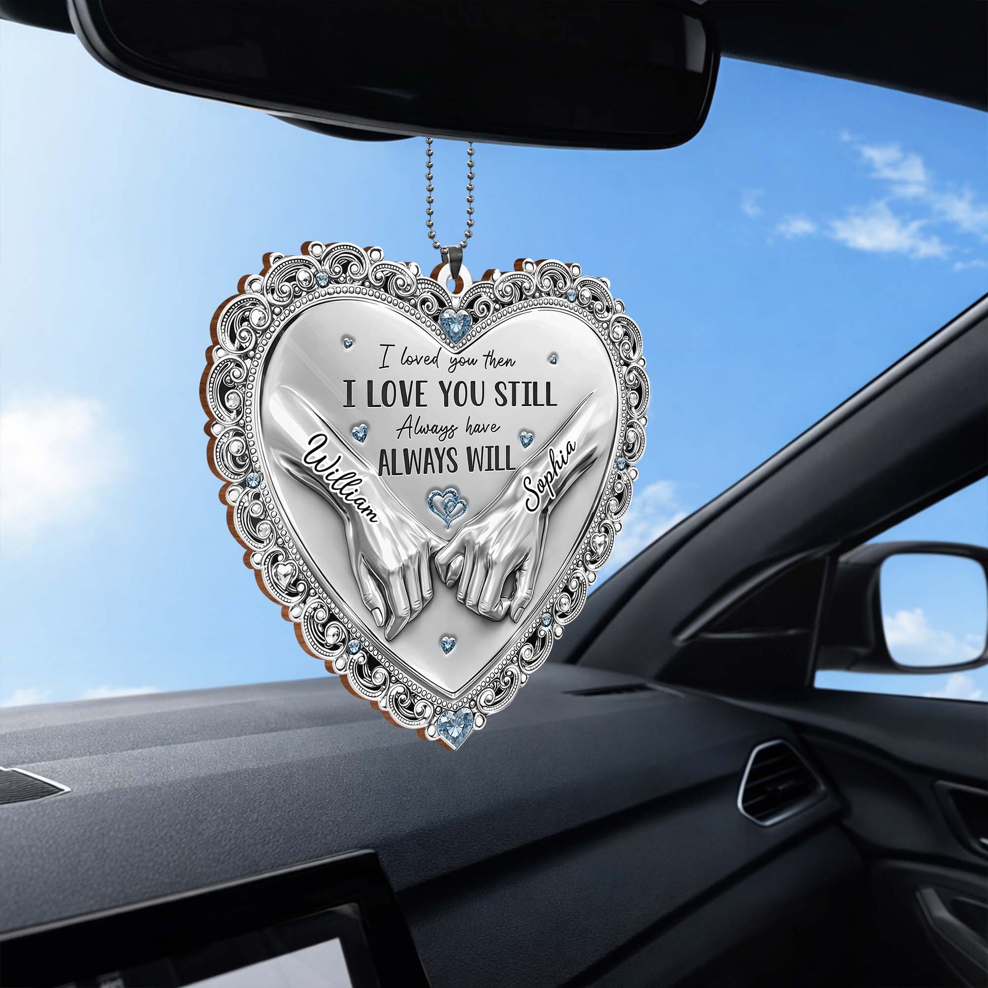 I Loved You Then Always Will Pinky Promise Heart Hands