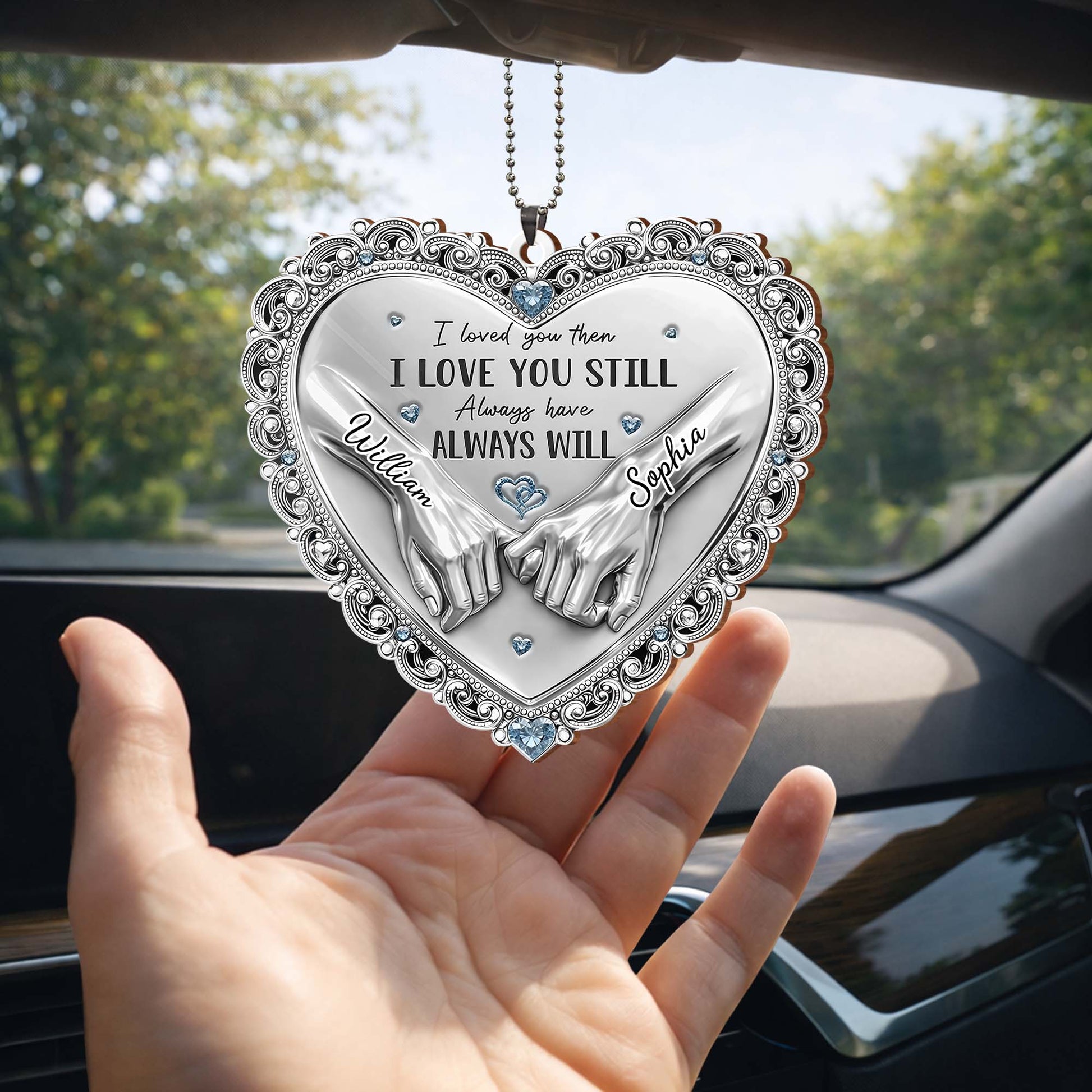 I Loved You Then Always Will Pinky Promise Heart Hands