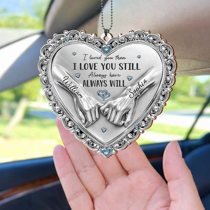 I Loved You Then Always Will Pinky Promise Heart Hands