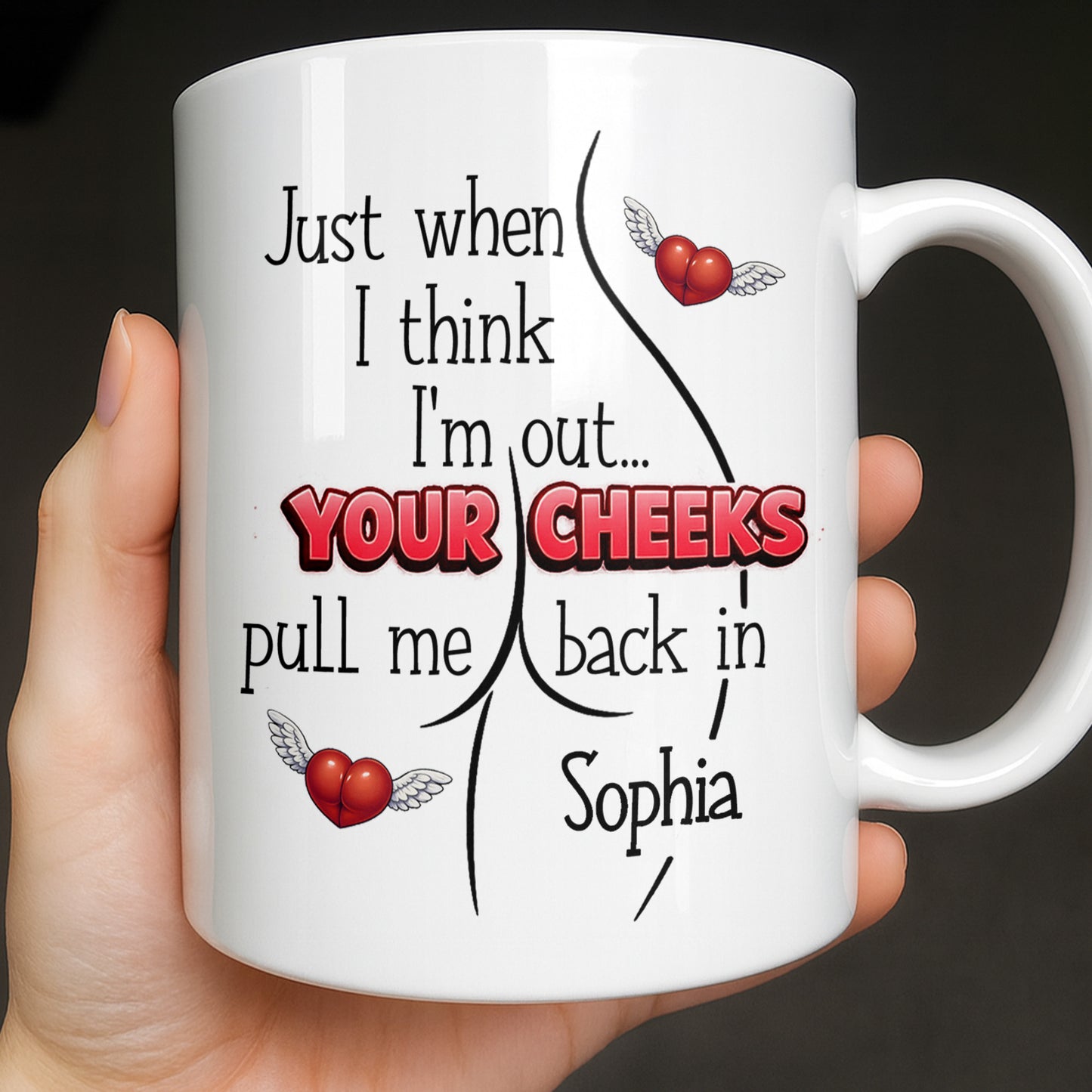 Just When I Think I Am Out Your Cheeks Pull Me Back In Funny Butt