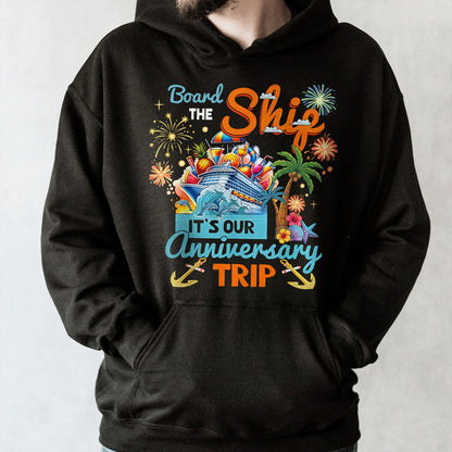 Board The Ship It Is Our Anniversary Trip Cruise Ship And Tropical Palm