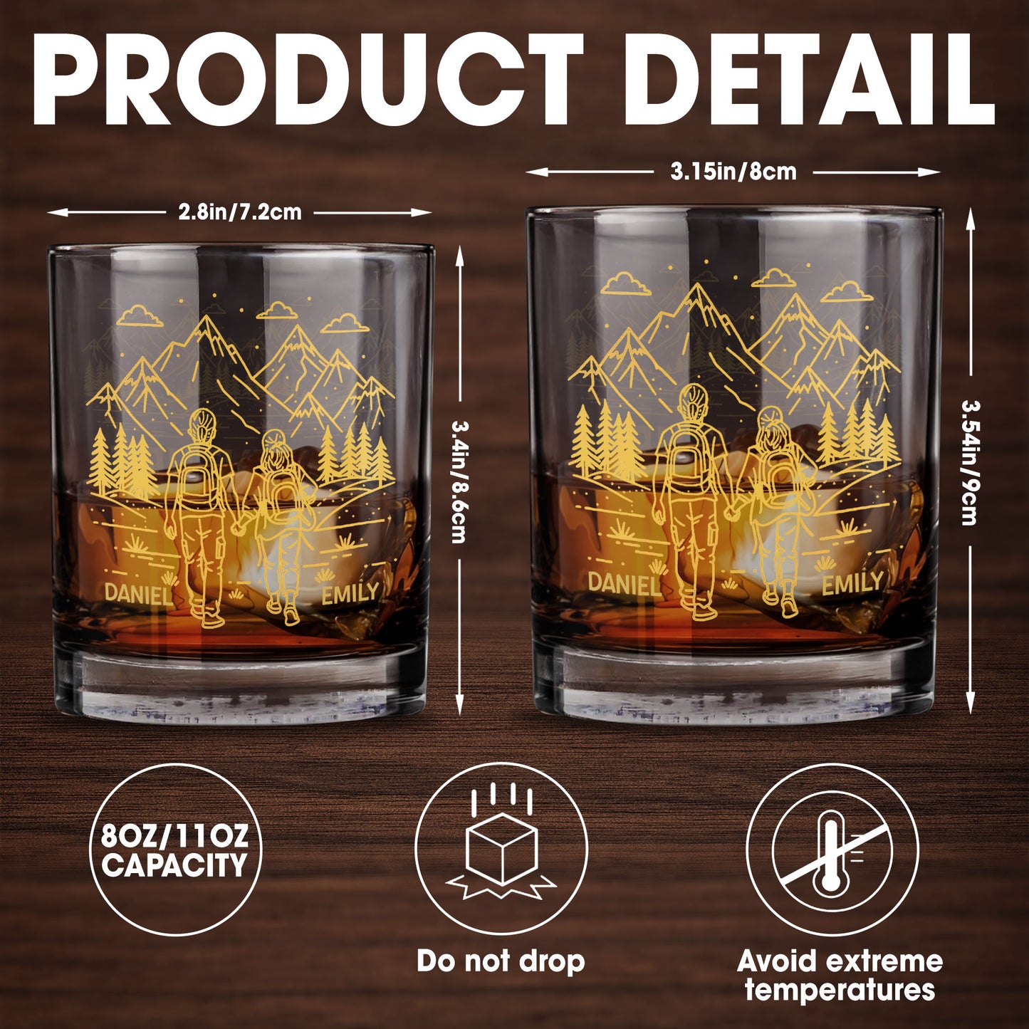 Adventuring Together Side By Side With Mountain And Hiking Couple