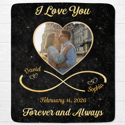 I Love You Forever And Always Infinity Heart Design