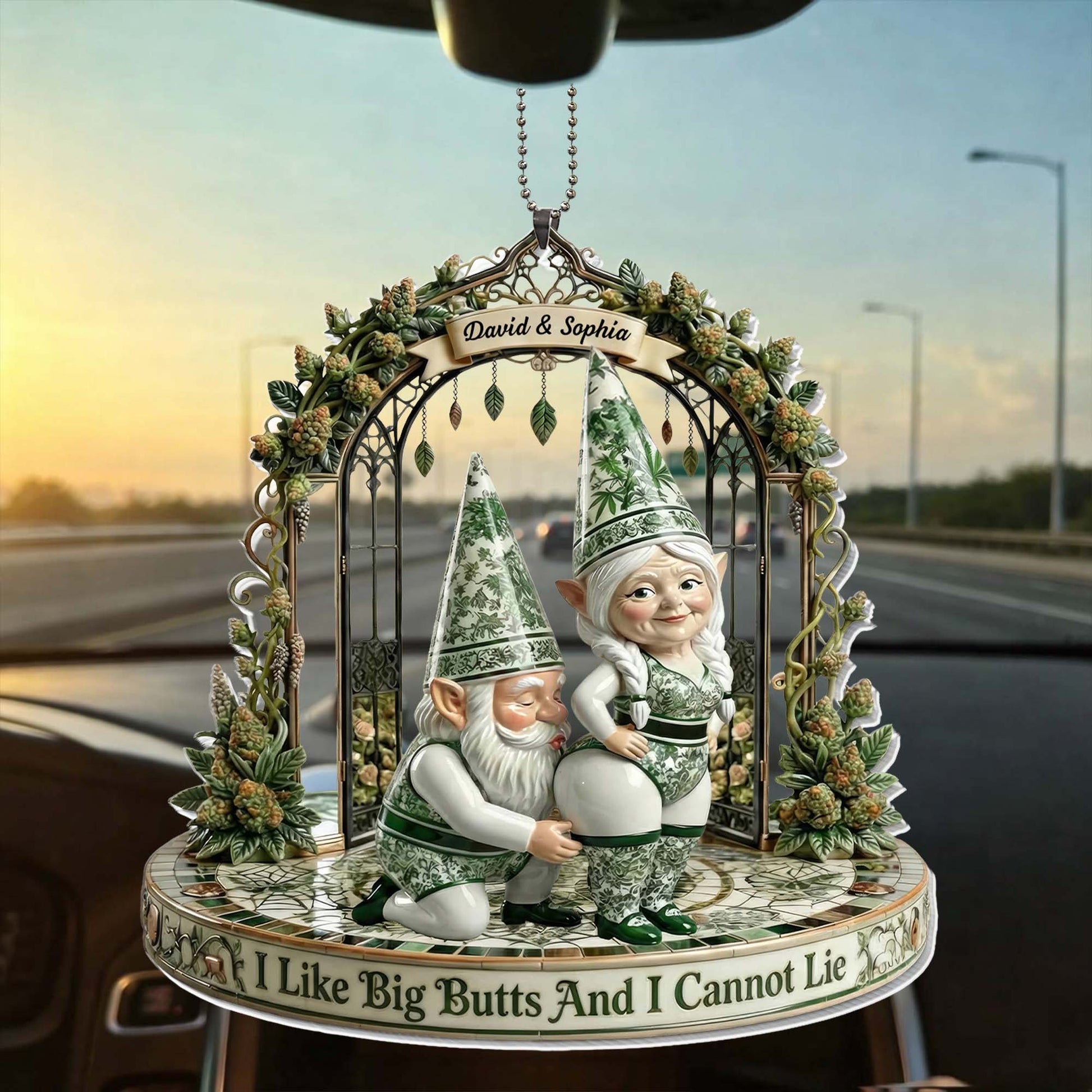 I Like Big Butts And I Cannot Lie Funny Gnomes In Flower Gate