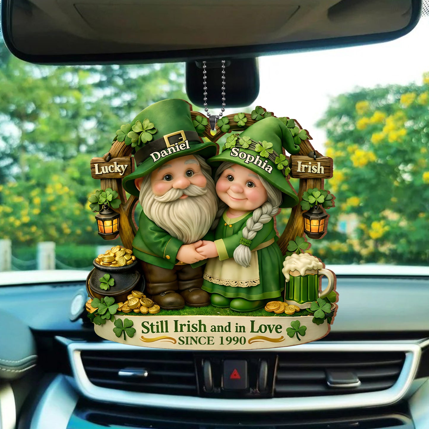 Still Irish And In Love Lucky Irish Gnomes With Pot Of Gold