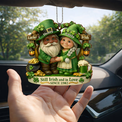 Still Irish And In Love Lucky Irish Gnomes With Pot Of Gold