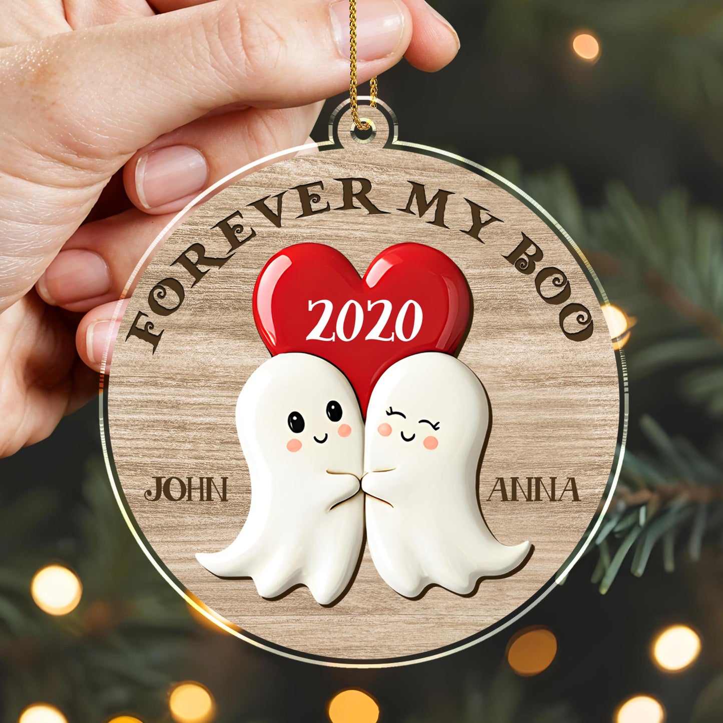 Forever My Boo With Cute Ghosts And A Heart