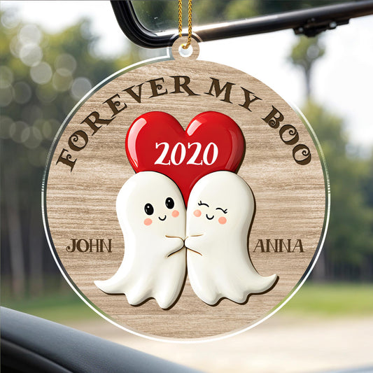 Forever My Boo With Cute Ghosts And A Heart