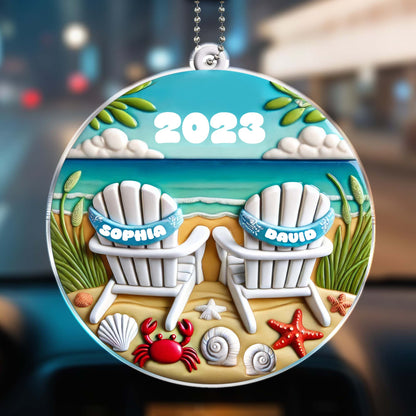 Customize Your Beach Paradise With Chairs And Seashells
