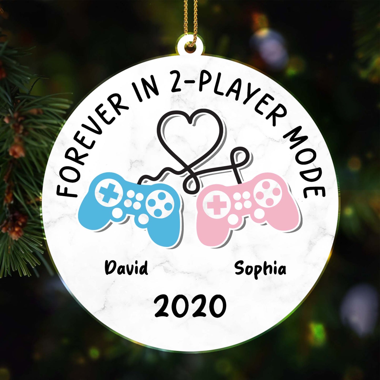 Forever In 2-Player Mode With Heart And Controllers