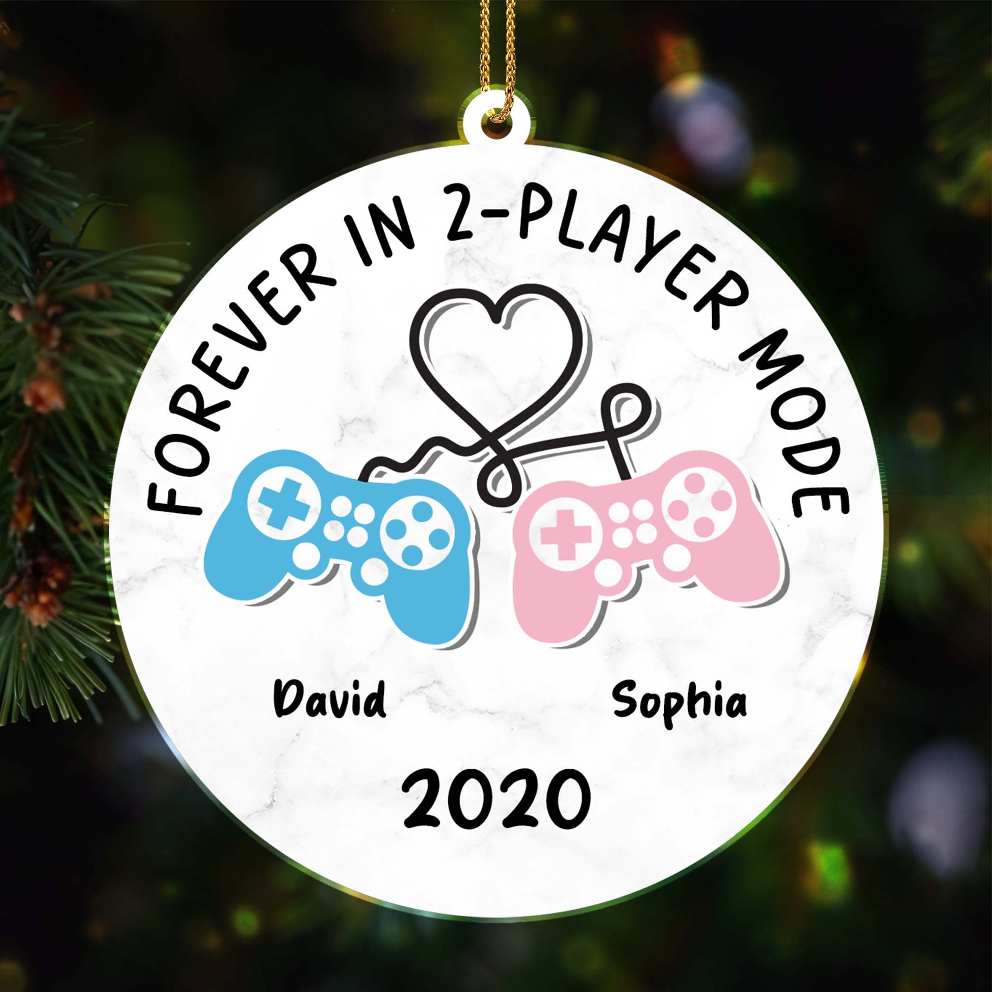 Forever In 2-Player Mode With Heart And Controllers