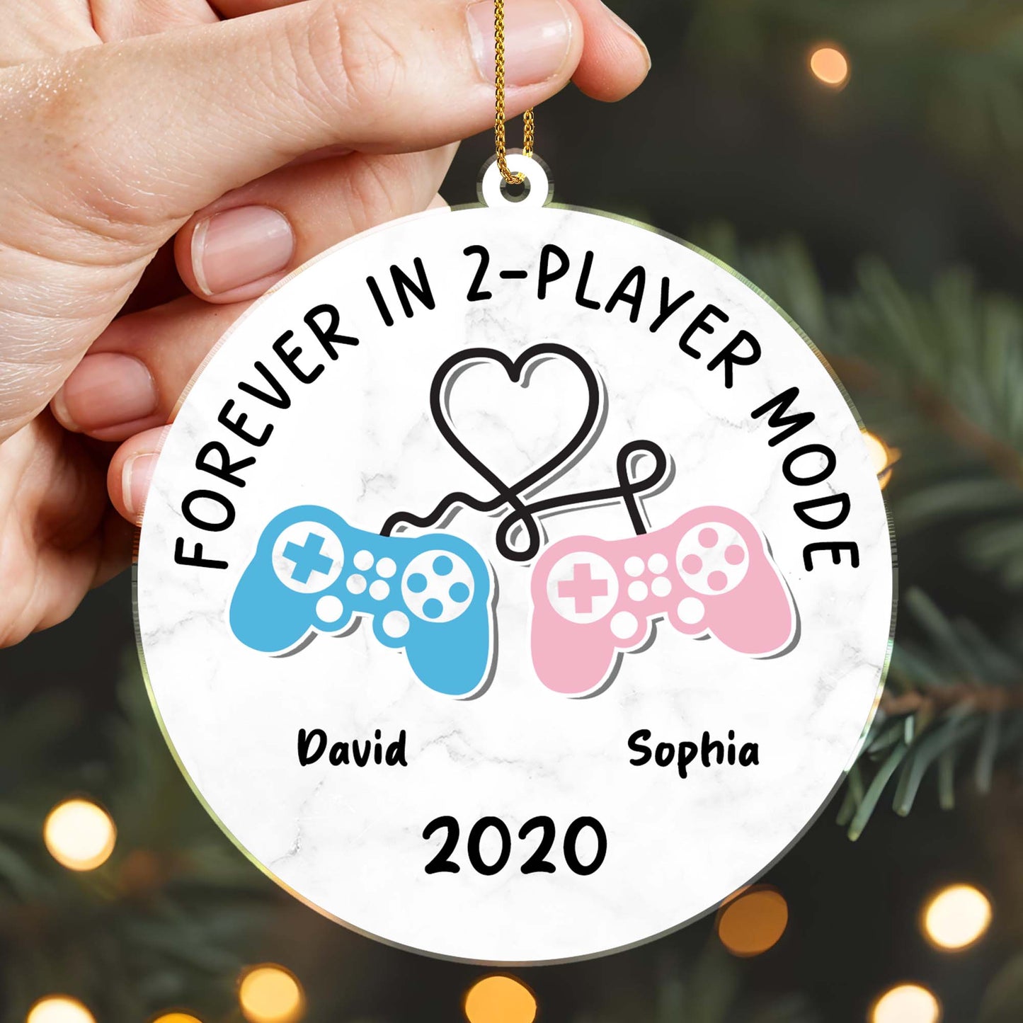 Forever In 2-Player Mode With Heart And Controllers