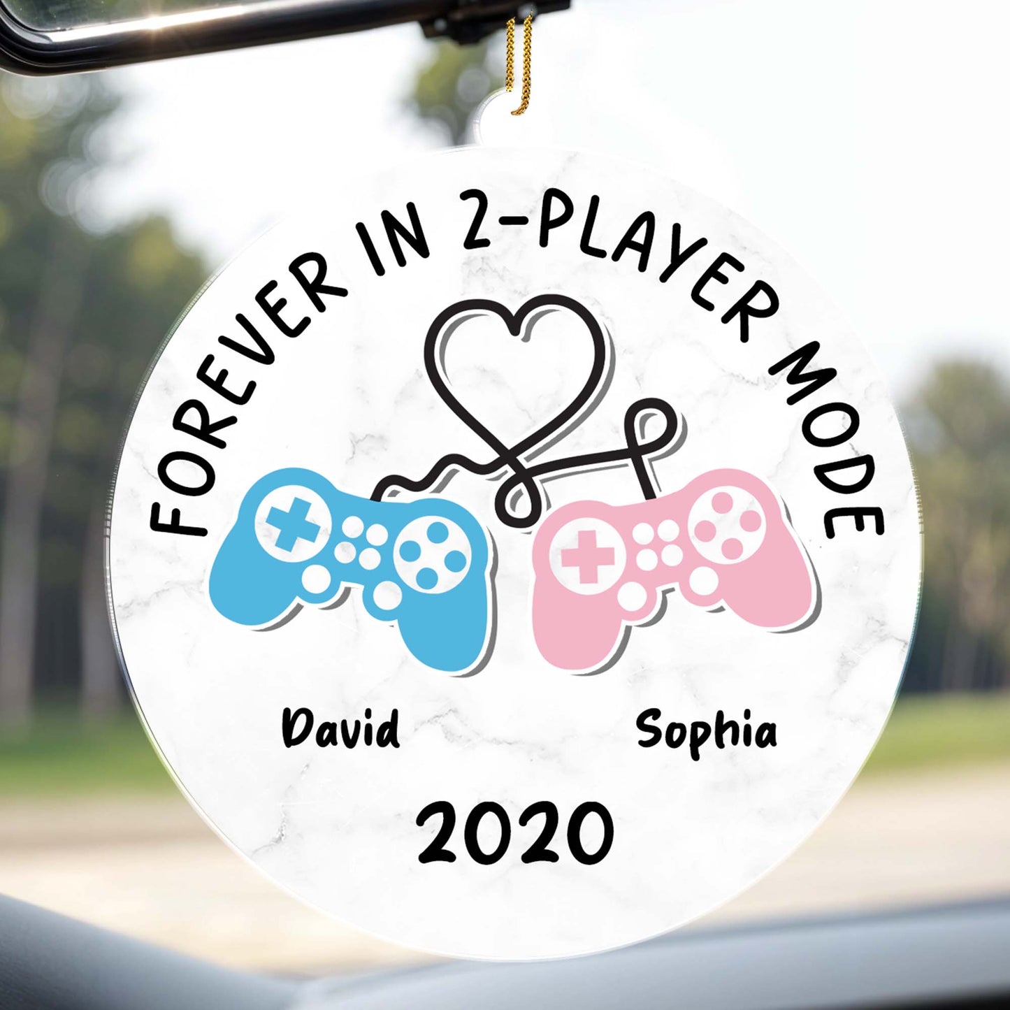 Forever In 2-Player Mode With Heart And Controllers
