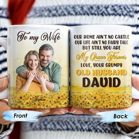Love Your Grumpy Old Husband, My Queen Forever Mug