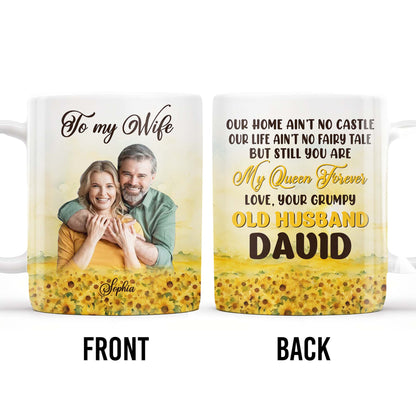 Love Your Grumpy Old Husband, My Queen Forever Mug