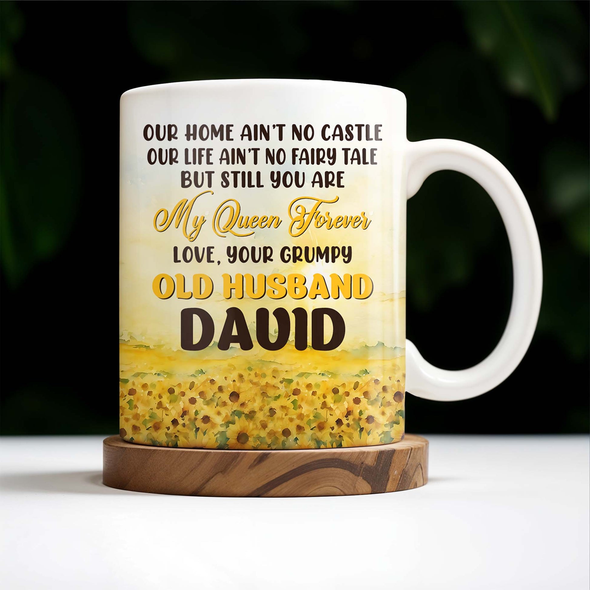 Love Your Grumpy Old Husband, My Queen Forever Mug