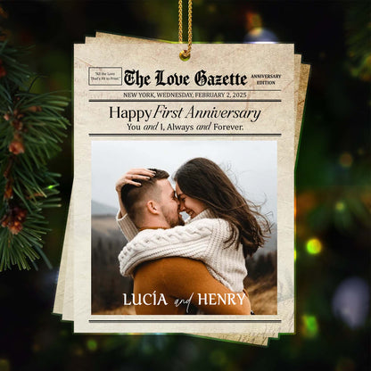 Happy First Anniversary You and I Always and Forever