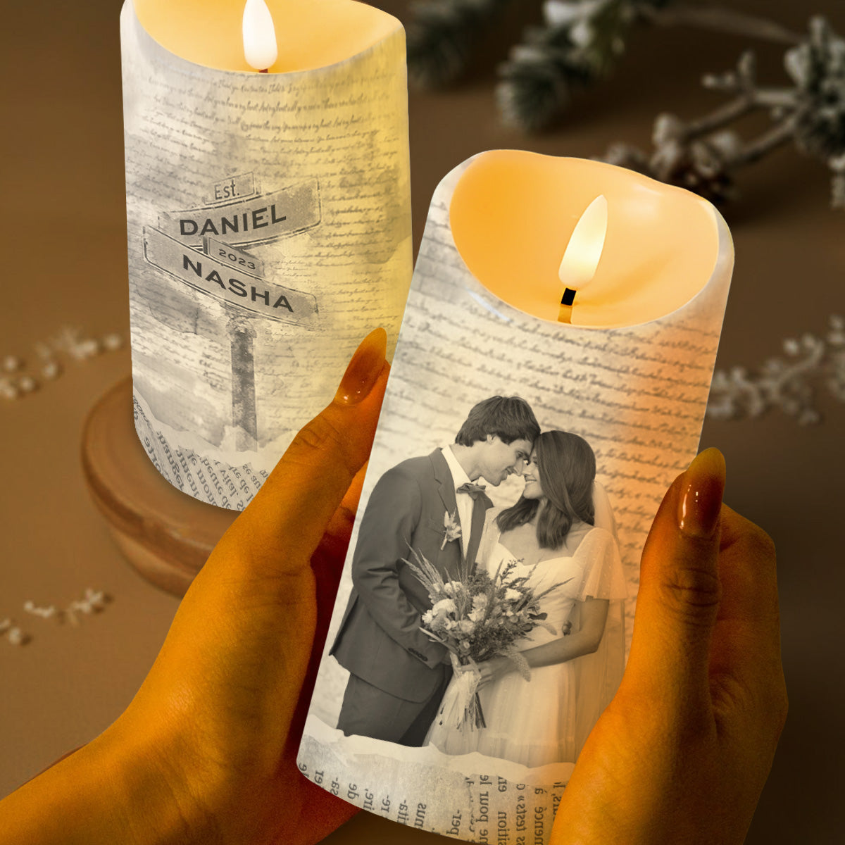 Eternal Love In Every Moment With Couple And Street Sign