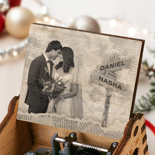Enduring Love, Established Together With Wedding Street Sign