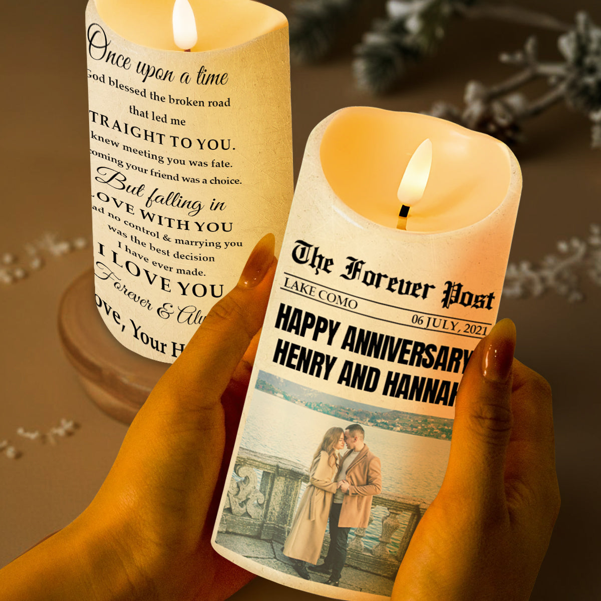 Once upon a time, blessed broken road led me straight to you love note