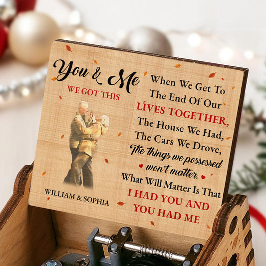 You & Me We Got This Elderly Couple Design