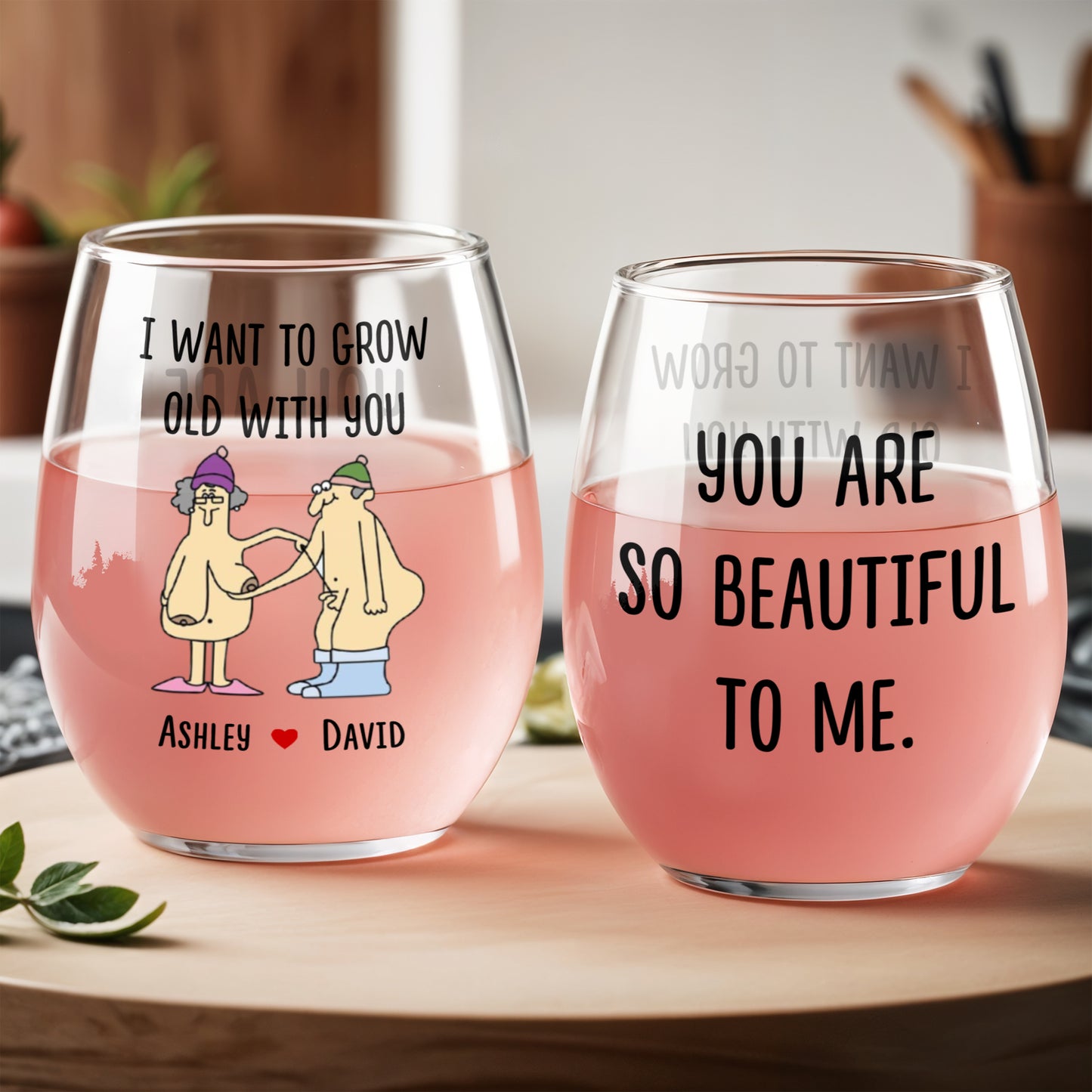 Grow Old With You Beautiful Couple Design