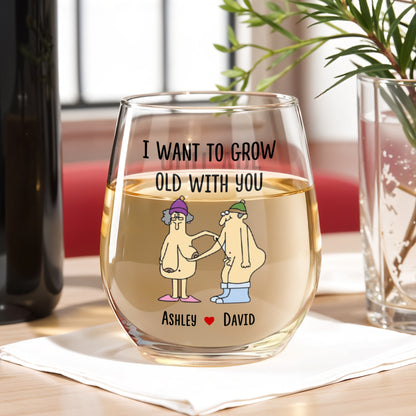 Grow Old With You Beautiful Couple Design