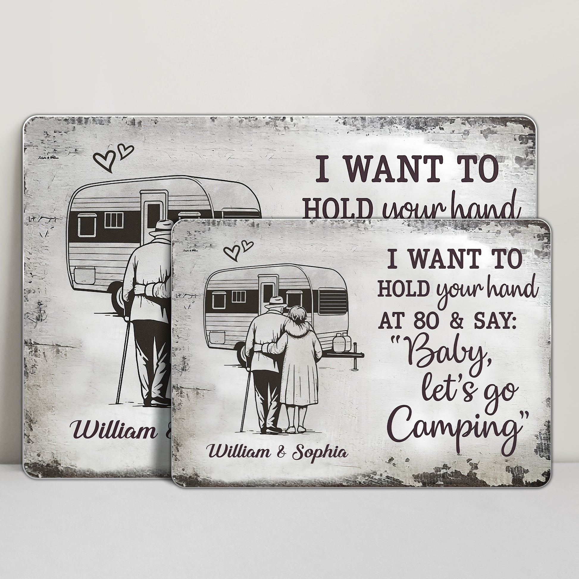 Hold Your Hand at 80 And Say Let's Go Camping